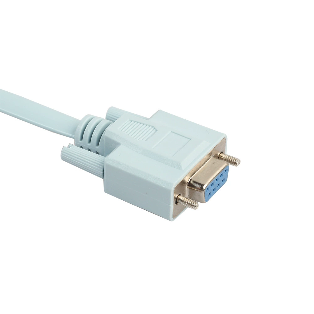 Перекрестно-граница 1.5 метра медный RJ45 ротор DB9 материн RJ45 ротор RJ45 ротор RS232 переключение