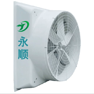 玻璃钢负压风机工业排风换气扇大型厂房排风扇喇叭扇通风降温设备