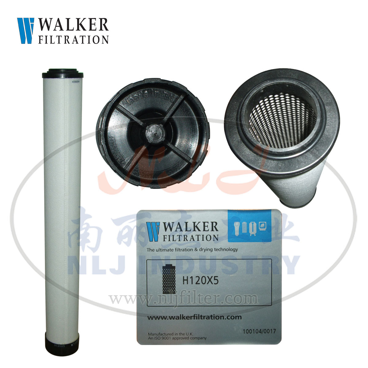 H120X5精密过滤器滤芯Walker(沃克)