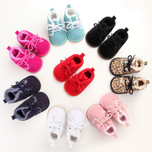 babyshoes 冬0-1岁季胶底男女宝宝保暖加绒婴儿学步鞋
