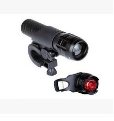 Bicycle headlight and taillight set, high-intensity flashlight, waterproof bright headlight, gem taillight set combo