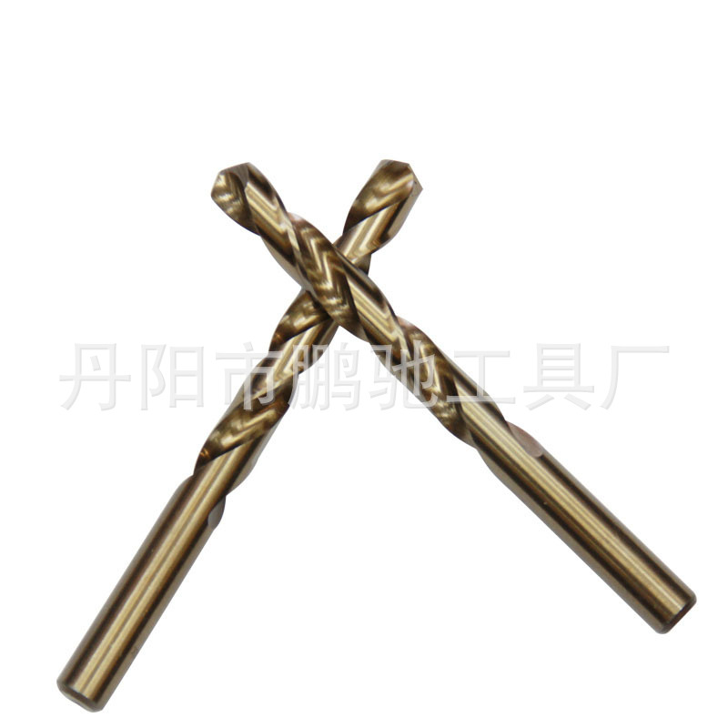 Stainless steel drill M35 cobalt-containing twist drill HSS high speed steel straight shank twist drill metal hole reamer