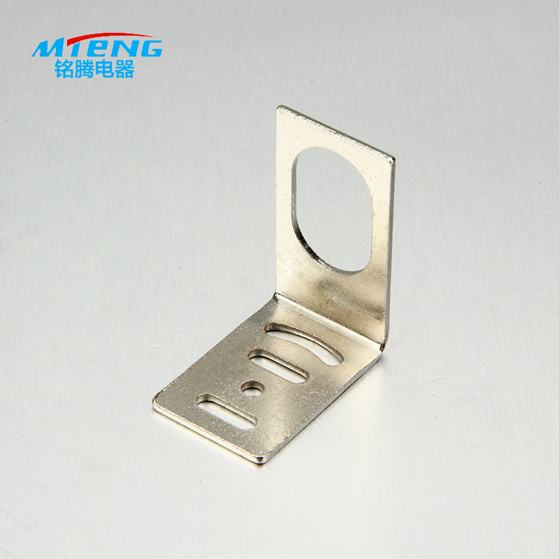 供应光L型一字直角E3JK固定安装架M18 M12 M8 M30接近开关支架