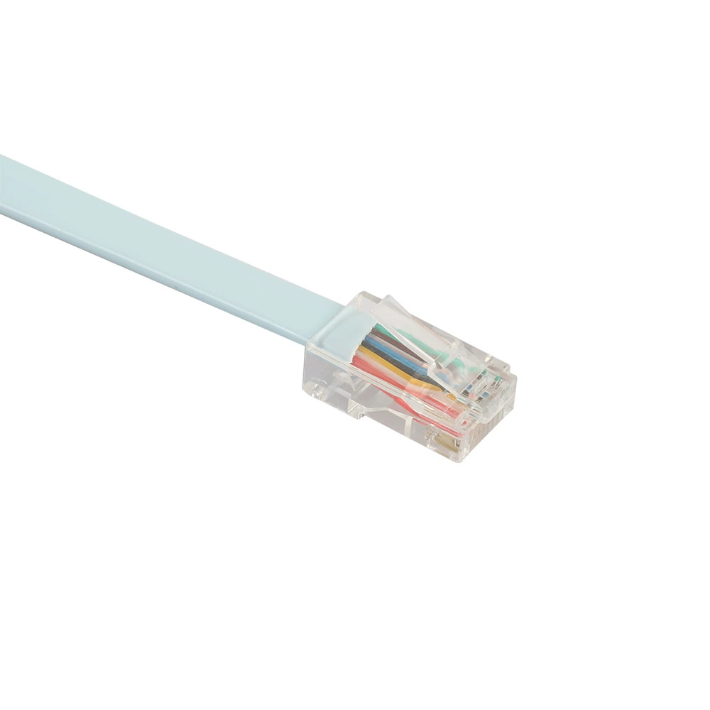 Перекрестно-граница 1.5 метра медный RJ45 ротор DB9 материн RJ45 ротор RJ45 ротор RS232 переключение