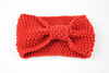 Knitted headband with bow, keep warm helmet handmade, European style