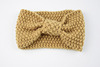 Knitted headband with bow, keep warm helmet handmade, European style