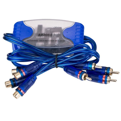 4RCA audio filter eliminates audio noise and improves sound effect car audio filter power-free (Car speaker/subwoofer)