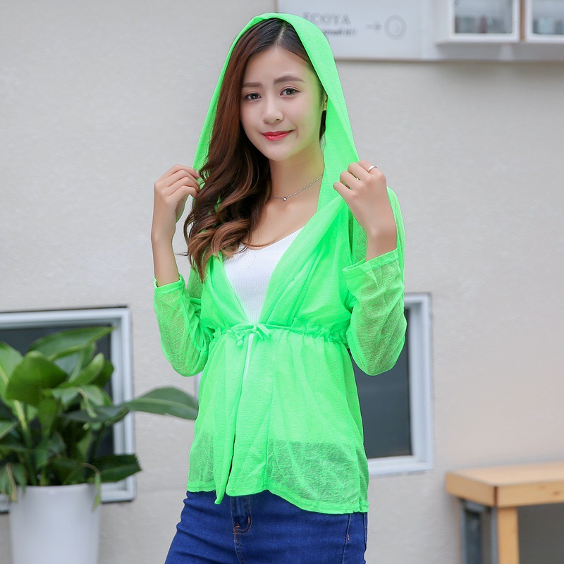 2025防晒衣衫防紫外线女式春夏户外休闲长袖带帽透气外套披肩批发