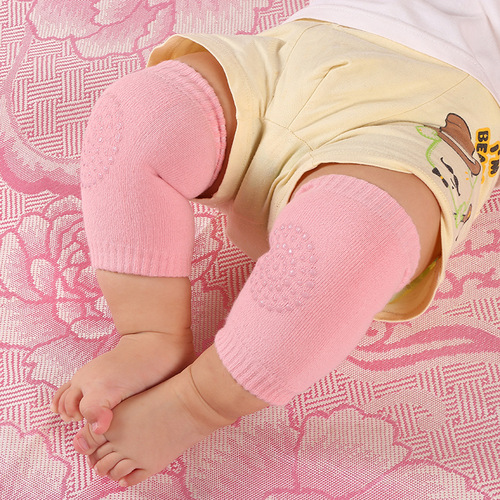 Creative children's anti-slip knee pads socks cotton knee pads with adhesive socks baby learning to walk knee pads socks