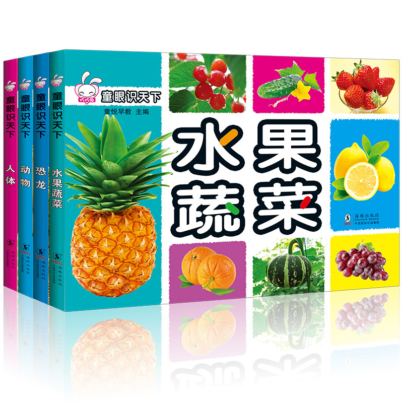 童眼识天下童认字水果蔬菜动物人体国旗地球兵器百科全书百科启蒙