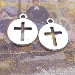 A0769  14*17mm  ���yɫʮ�ּܵ����Ͻ�����͹�DIY100��/��1.3��