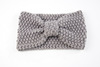 Knitted headband with bow, keep warm helmet handmade, European style