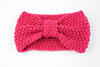 Knitted headband with bow, keep warm helmet handmade, European style