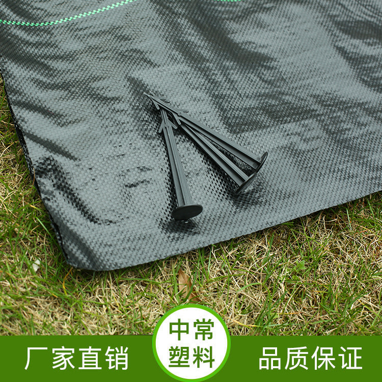 中常 PP/PE 打孔除草地膜 杂草除草布防草布 多规格 厂家批发