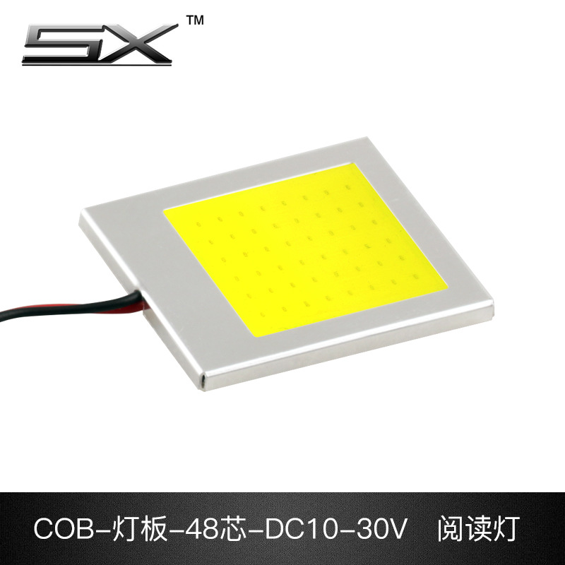 Directo de fábrica coche modificación cob led coche luz t10 led coche lectura del tronco iluminación luz de la matrícula