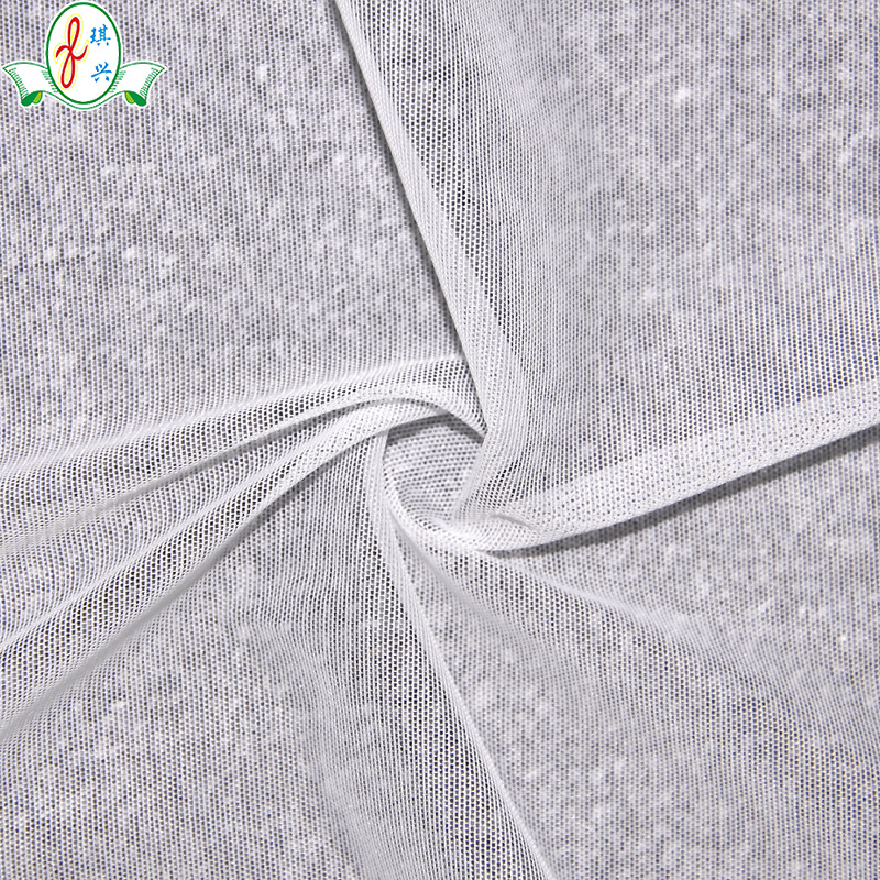 厂家直供现货氨纶泳布内衣面料涤纶网眼布泳衣里衬弹力网眼布
