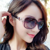 Fashionable retro sunglasses, glasses solar-powered, gradient, wholesale