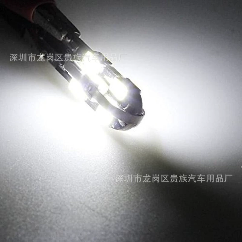 T10 W5W 5630 5730 12SMD CanBus декодирование дисплея широкий световой инструмент свет LED LED