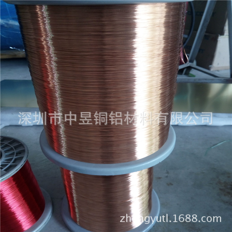 QZY耐高温铜线 qz直焊线 高纯度裸铜丝  T2导电紫铜线批发