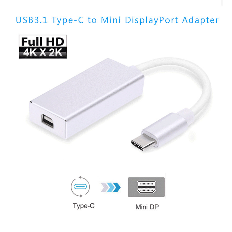 TYPE-C USB to MINI DP for Apple Xiaomi Dell Macbook to DP HD Converter