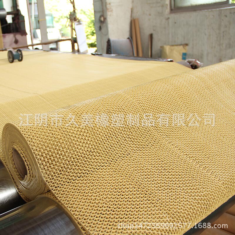 S-Type Cut Out Mesh Waterproof Anti-Slip Swimming Pool Floor Mat Pvc Plastic Bathroom Full Carpet Floor Mat Manufacturer Wholesale