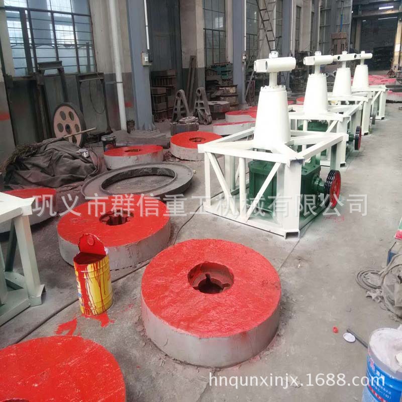 厂家湿碾机 品牌销量好的1300湿碾机电碾子群信