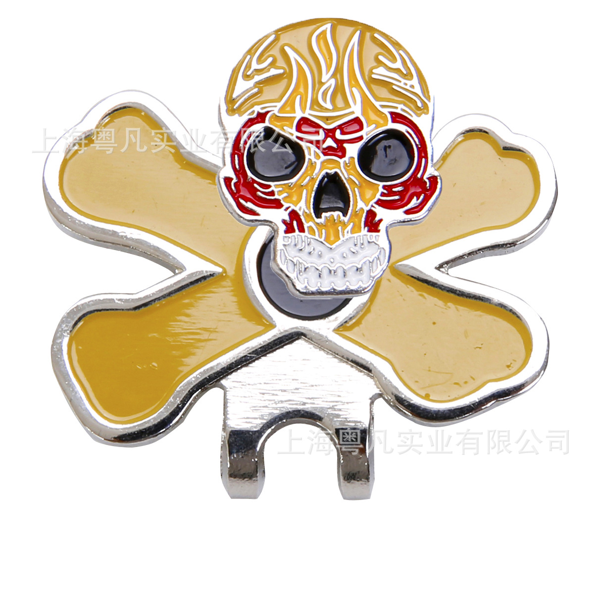 Auto-Suministro de fábrica en stock suministros de golf accesorios clip de imán de metal para consulta de dibujo clip de sombrero de golf