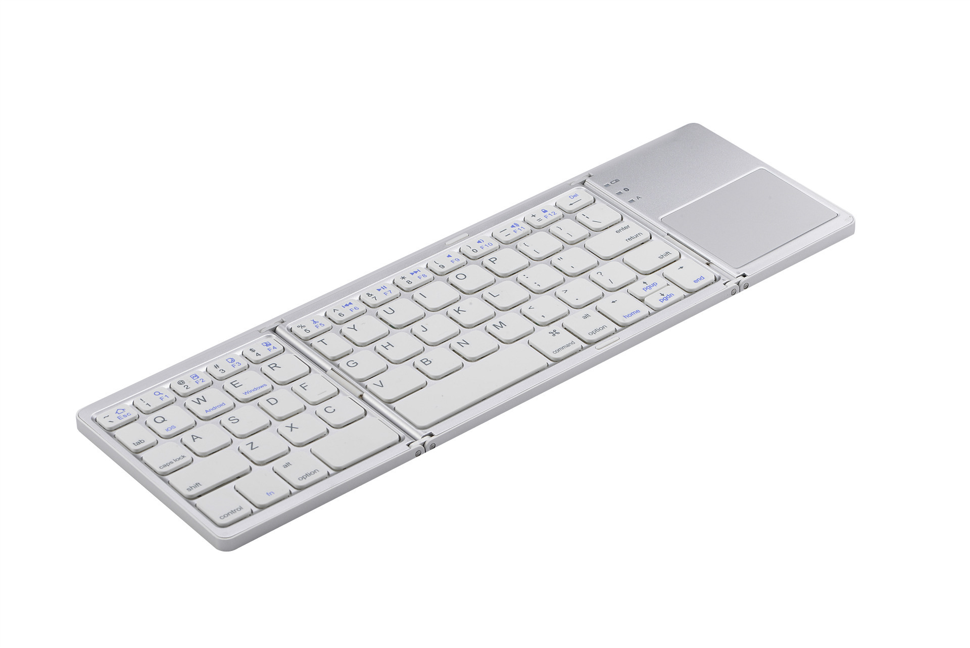 Transfronterizo nuevo sistema de tres Wireless Mini tres plegable Bluetooth teclado portátil de oficina portátil ligero teclado portátil