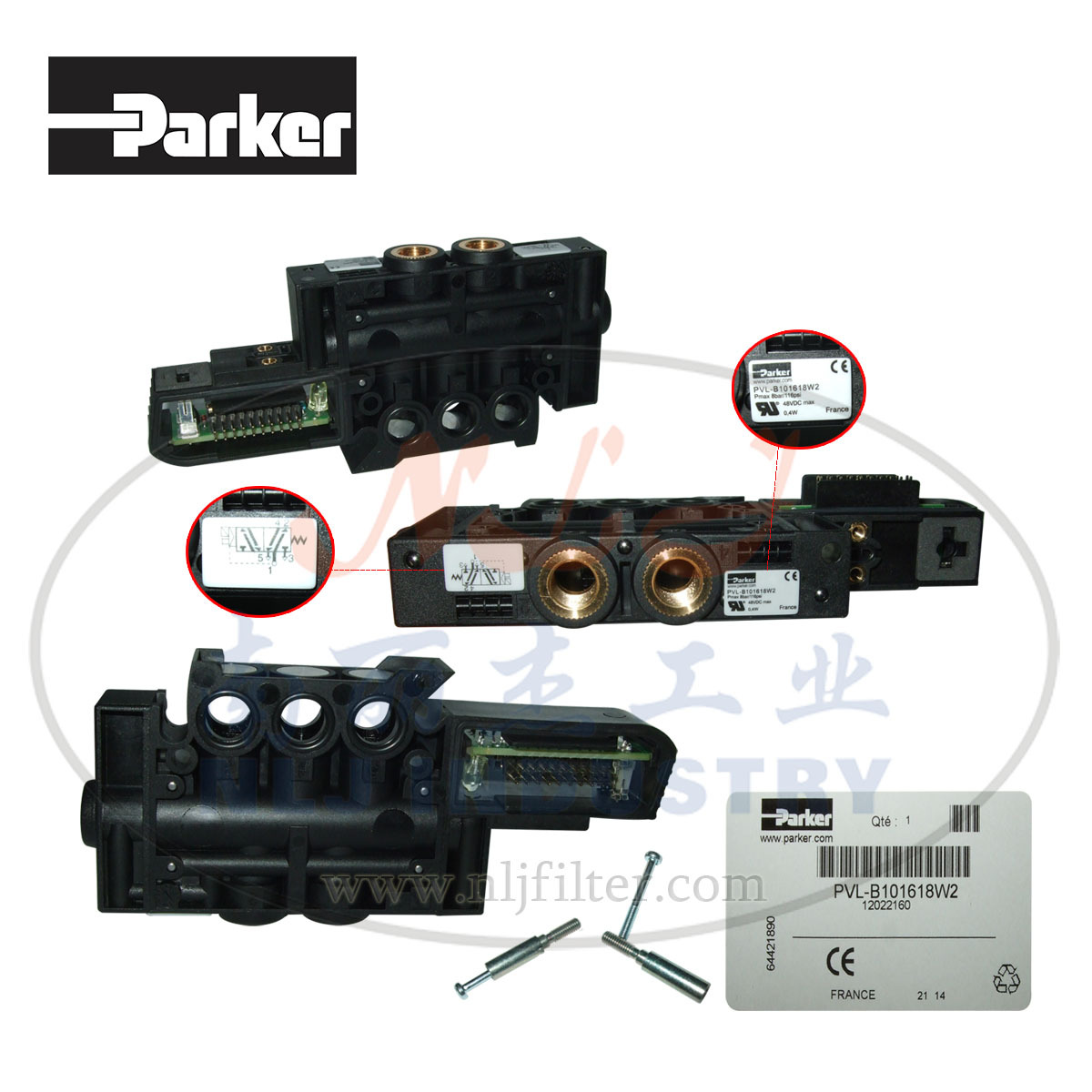 PVL-B101618W2气阀Parker(派克)