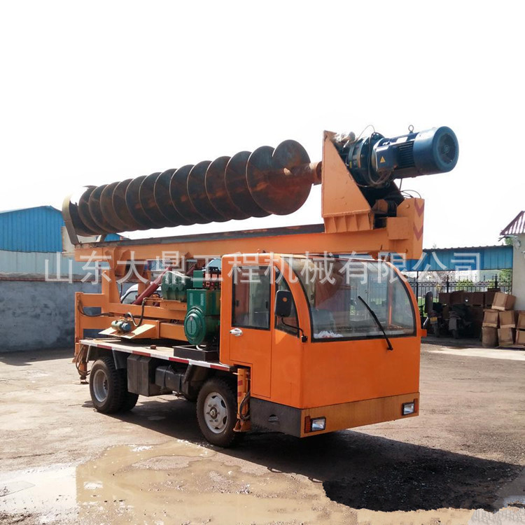 全新地基打桩机 长螺旋地基打桩机 房屋地基打桩机