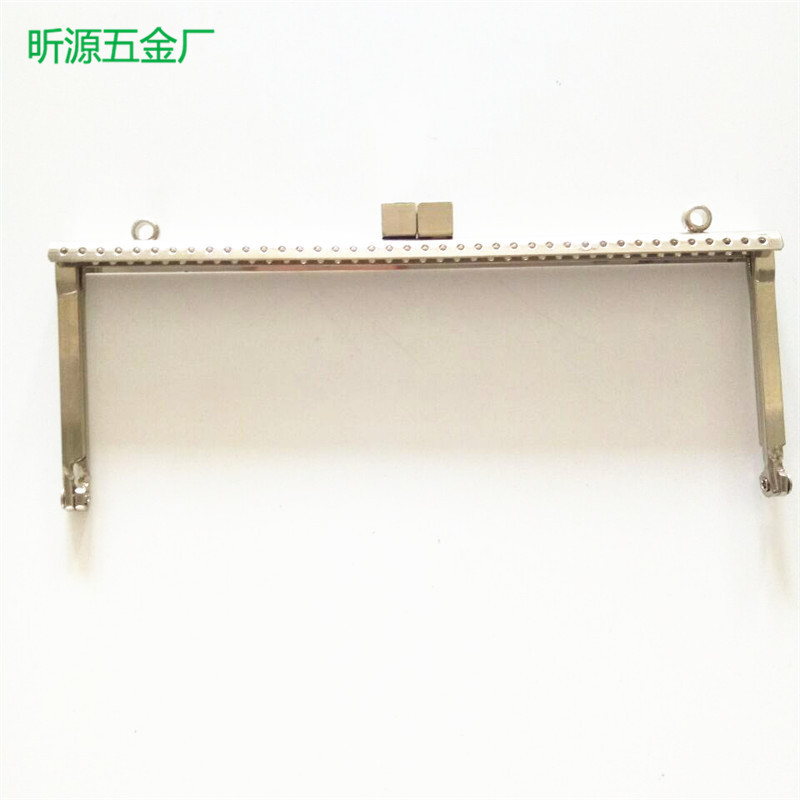 供应 驳脚较口金  眼镜盒口架 钱包铁夹  手袋包五金框