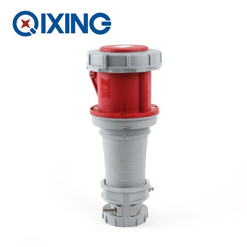 启星QX1121 5芯63A IP67工业连接器/工业插座/防水工业插头插座