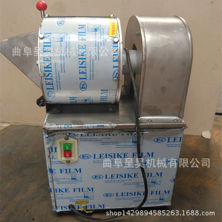 离芯滚筒式无花果切片机用途广电动洋葱胡萝卜切片切丝机热卖款