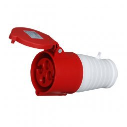 启星经济型产品QX.224Z   4芯32A IP44工业连接器