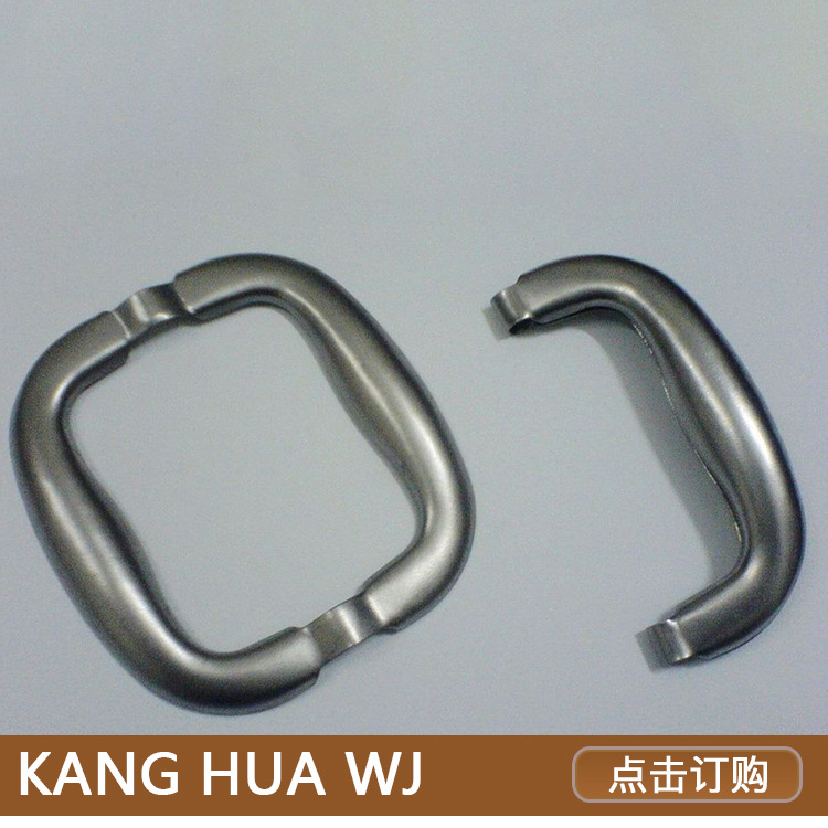 厂家供应 小提手铁壳ZA156 铁质97*47MM 箱包五金配件