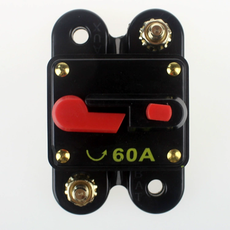 Восстанавливаемый самовосстанавливающийся автоматический выключатель автомобильный аудио держатель предохранителя импульсный источник питания