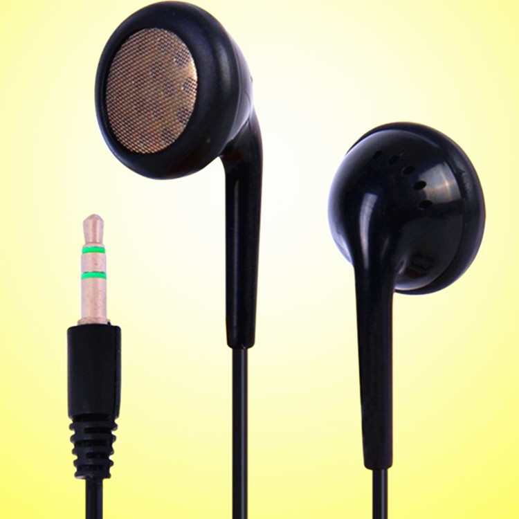 Hengjue 650 manufacturers wholesale stall ear line subwoofer crystal line headphones earplug transparent line music headphones