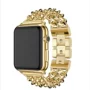 appleiwatch双链牛仔链不锈钢带