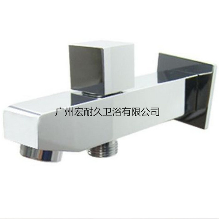 Factory Direct Copper Bathtub Faucet Faucet Bathroom Hot and Cold Bathtub Shower Faucet Drop Shipping
