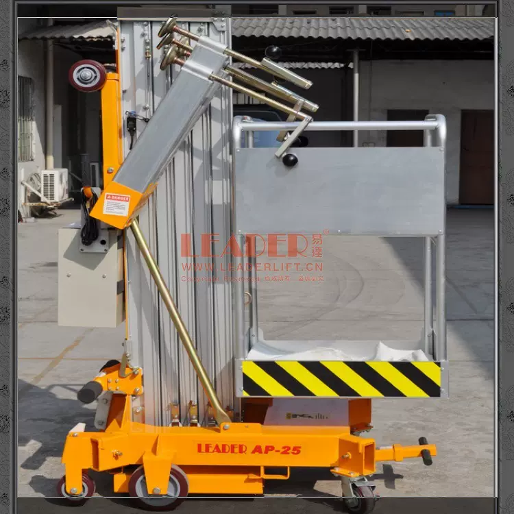 北京升降机 铝合金桅杆升降机 10m升降机械设备 稳固可靠 易达牌