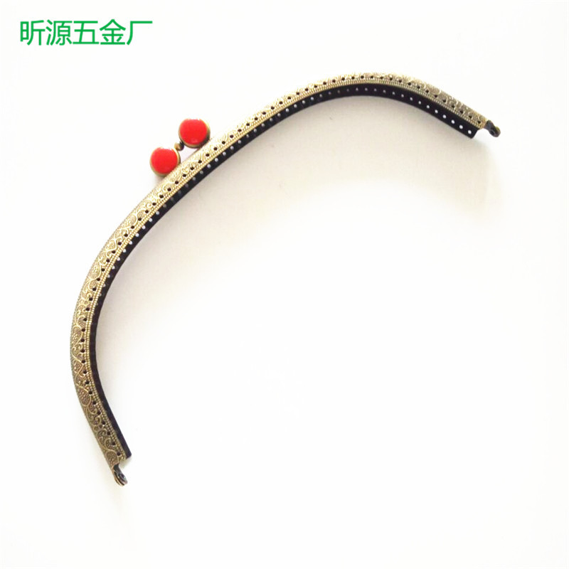 供应 手袋女包针孔较 钱包夹扣,，包包五金铁铰 箱包五金配件 定