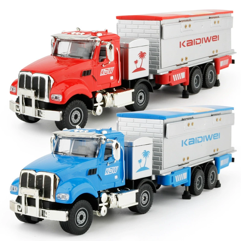 凯迪威 Metal transformer, RV for travel, car model, minifigure, collection