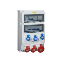 启星插座箱QCSM1001塑料电源插座箱插座箱防水电源插座箱 检修箱