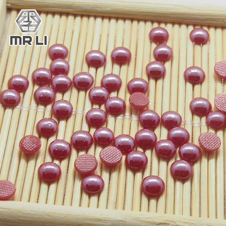 厂家直供陶瓷烫钻烫图 时尚服装服饰辅料 大红色陶瓷烫钻烫片批发