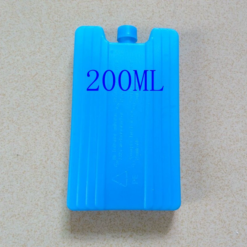 Плоский синий ледяной ящик 200 мл ледяной пластины Ледяной ряд Холодный ледяной накопитель