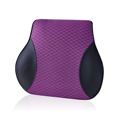 Headrest Memory Foam Headrest - black-purple-waist