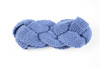 Knitted headband with pigtail, woven demi-season helmet handmade, keep warm hair accessory, European style, Korean style