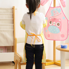 Children's painting clothes, children's art gallery aprons, kindergarten diy sleeve aprons