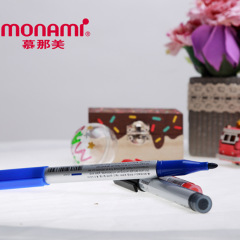 MONAMI Mark pen straight liquid whiteboard 05029 felt tip pen water-based fine whiteboard pen erasable pen