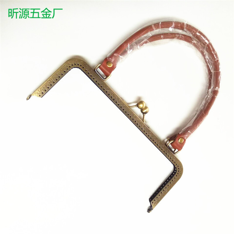 厂家供应 针孔手工包皮手挽较 手袋夹子 钱包包边 皮包封口